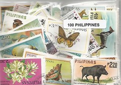 100 timbres des Philippines