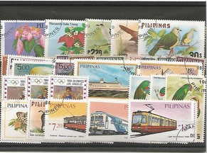 50 timbres des Philippines